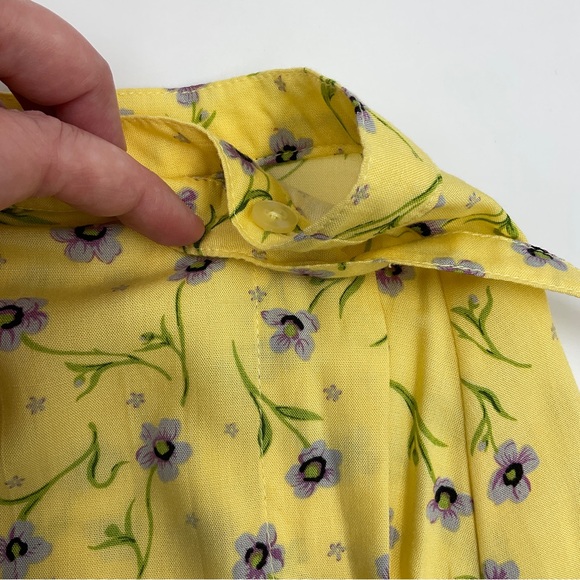 Dolls Kill Motel Rocks Handmade Floral Wrap Mini Skirt Women’s Size Small - Picture 6 of 16